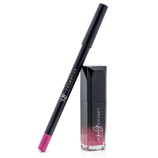 LipKit Lipliner Highgloss lipstick Pink